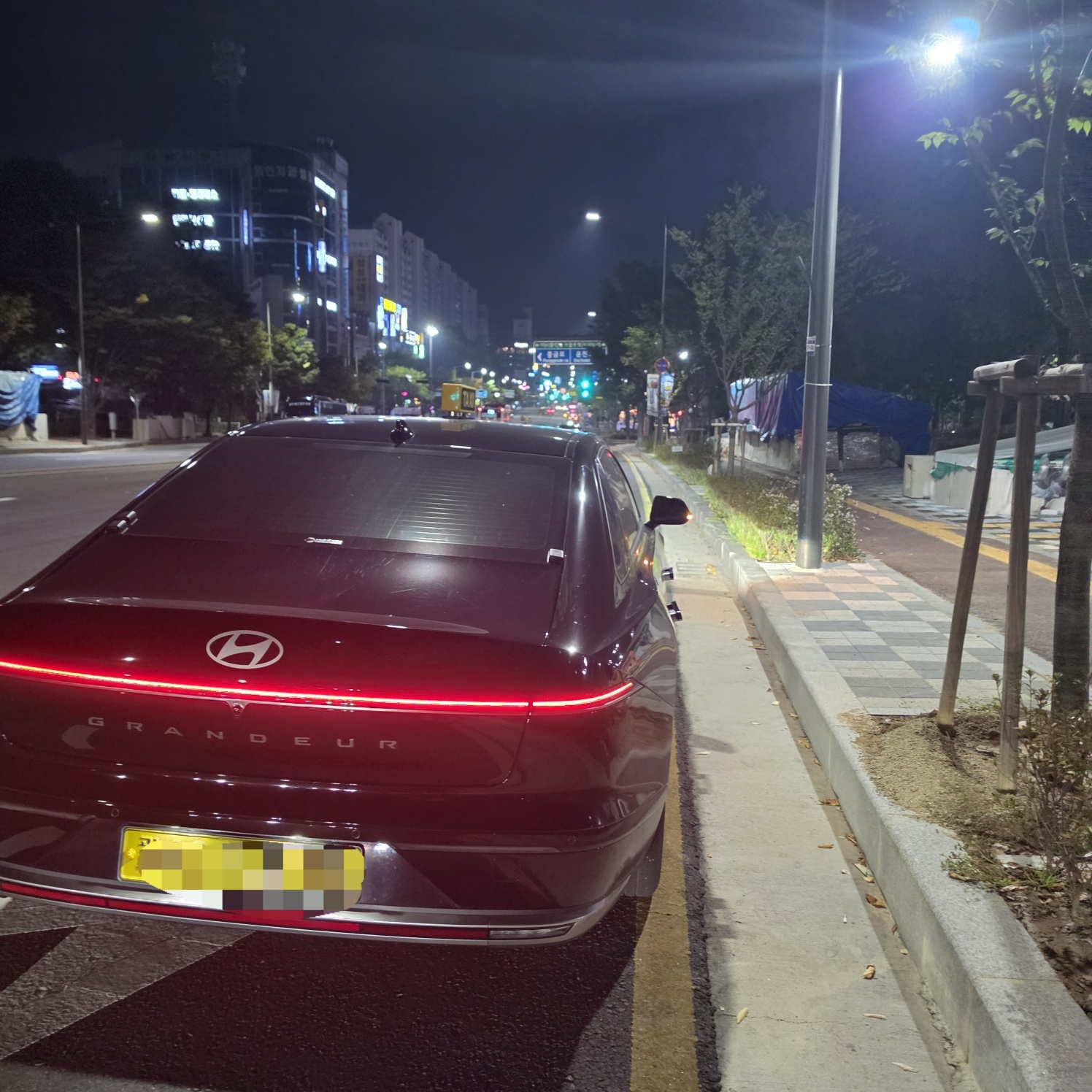 서울 종로구에서 전국으로 운행하는 장거리택시 차량