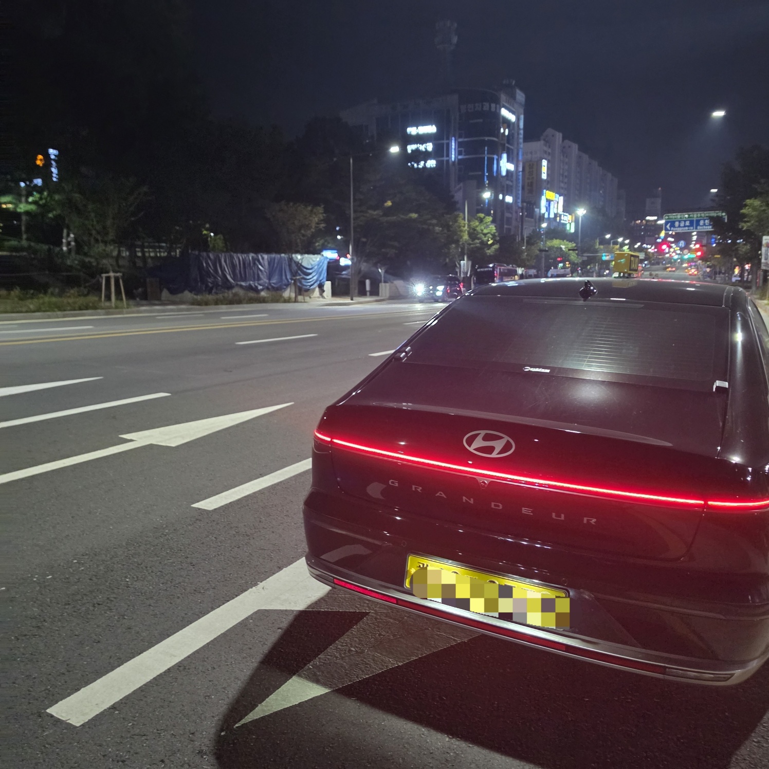 서울 중구에서 전국으로 운행하는 장거리택시 차량