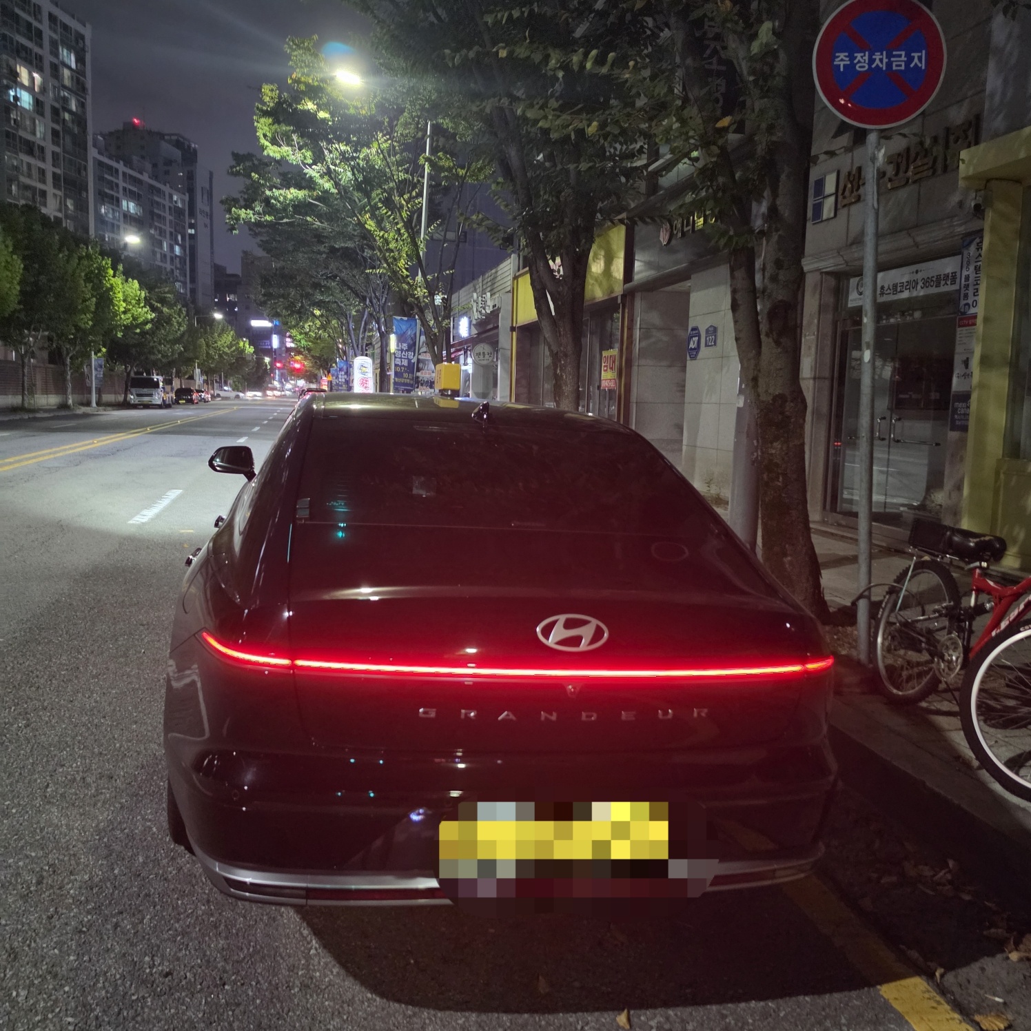 서울 광진구에서 전국으로 운행하는 장거리택시 차량