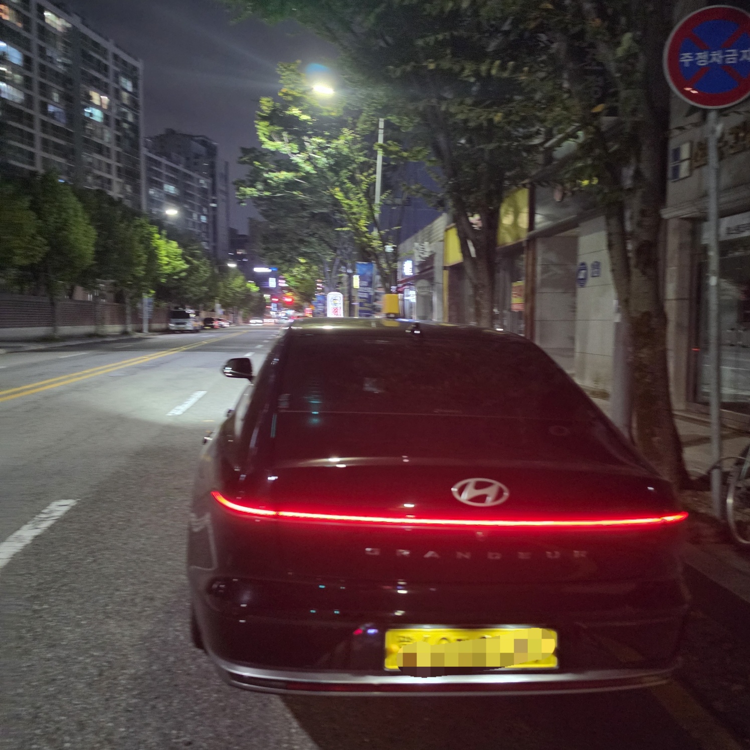 서울 중랑구에서 전국으로 운행하는 장거리택시 차량
