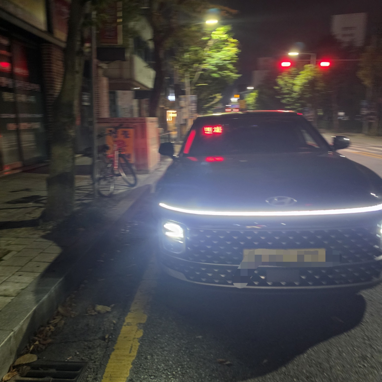 서울 노원구에서 전국으로 운행하는 장거리택시 차량