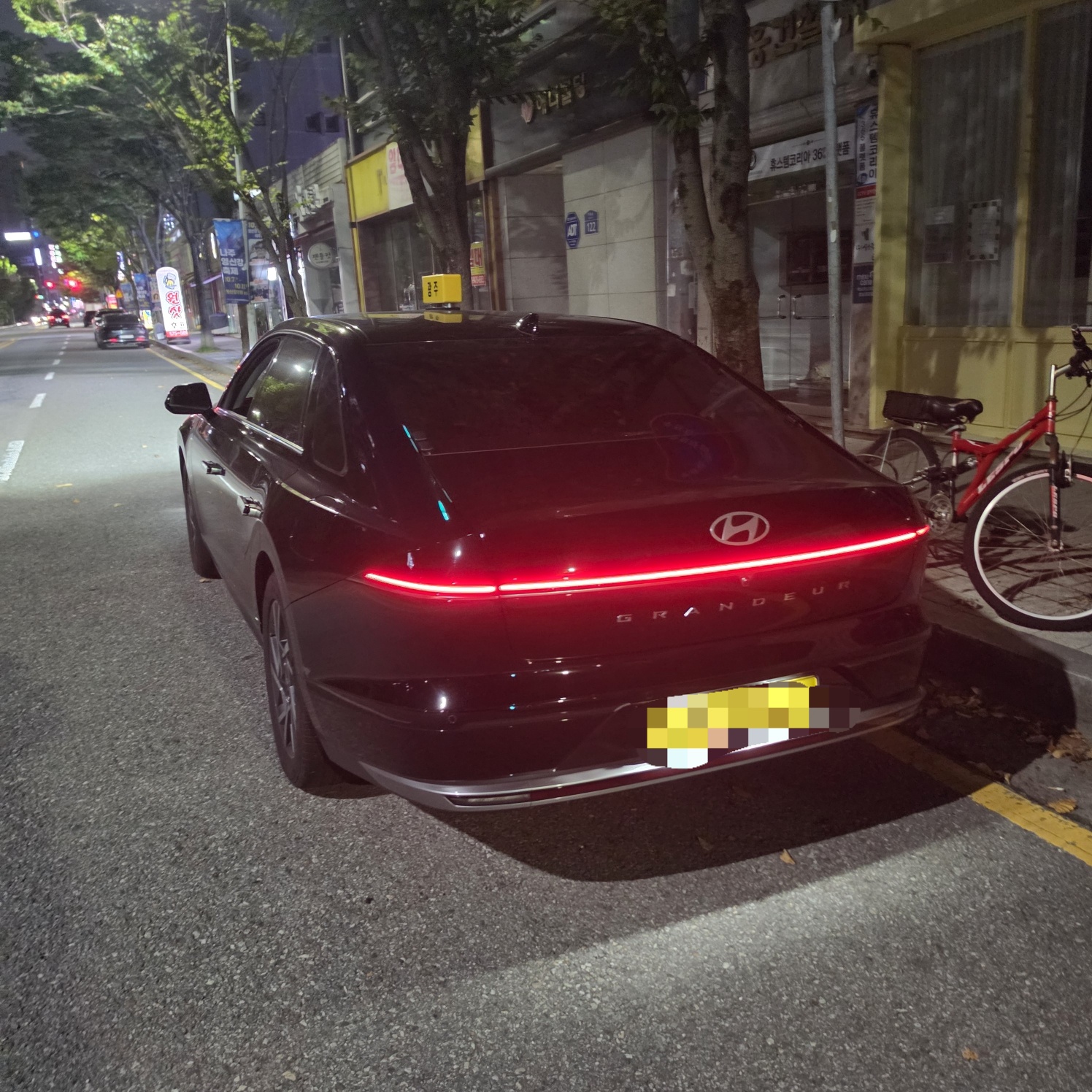 서울 구로구에서 전국으로 운행하는 장거리택시 차량