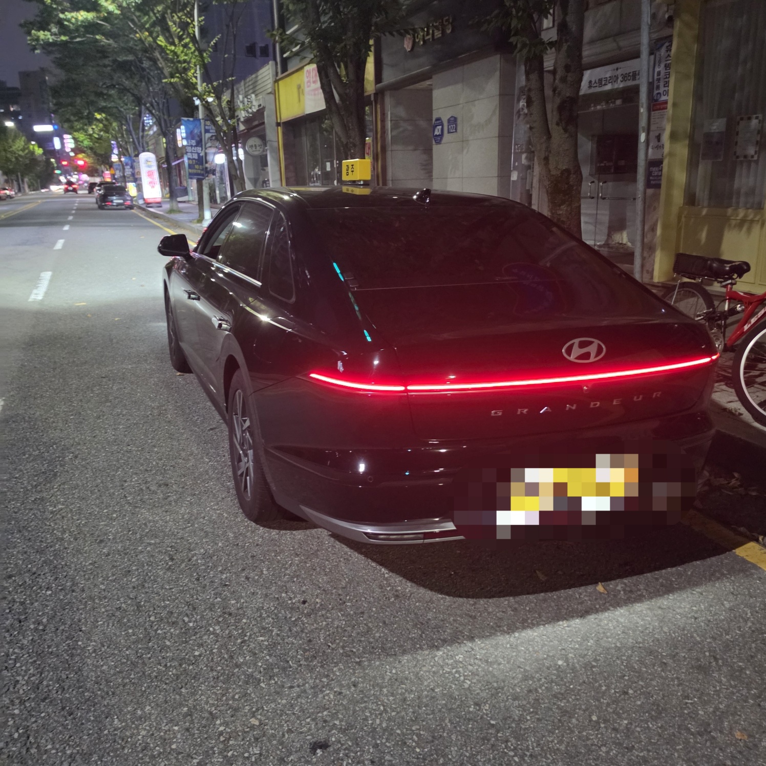 서울 동작구에서 전국으로 운행하는 장거리택시 차량